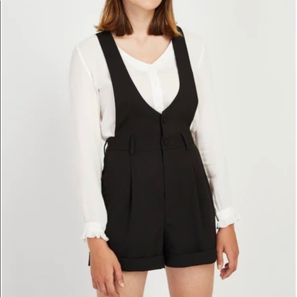 Frank & Oak Pants - FRANK & OAK Short Overall Romper